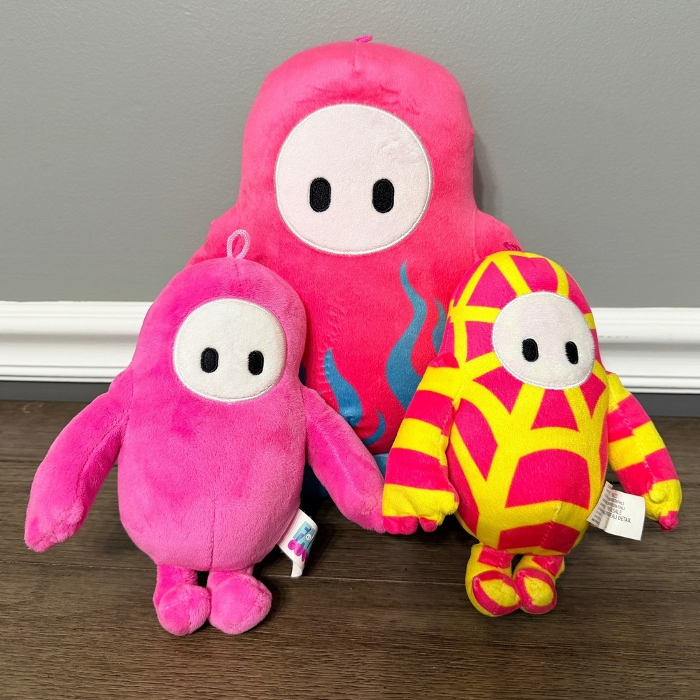 Fall Guys Ultimate Knockout Plush Bundle Set of 3